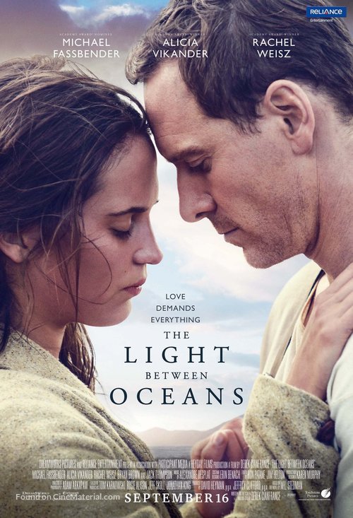 The Light Between Oceans - Indian Movie Poster