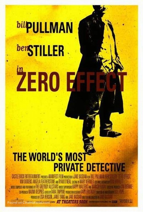 Zero Effect - Movie Poster