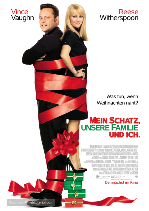 Four Christmases - German Movie Poster