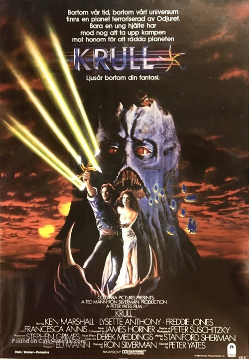 Krull - Swedish Movie Poster