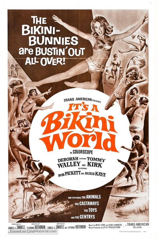 It&#039;s a Bikini World - Movie Poster