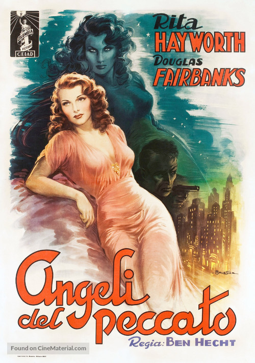 Angels Over Broadway - Italian Movie Poster