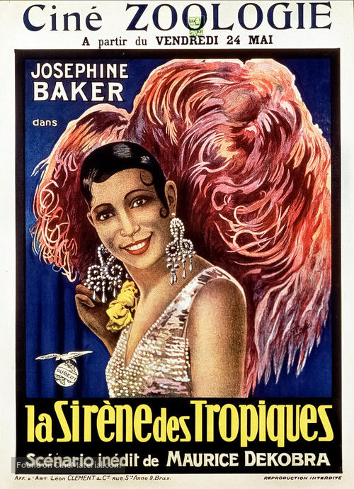 Sir&egrave;ne des tropiques, La - Belgian Movie Poster