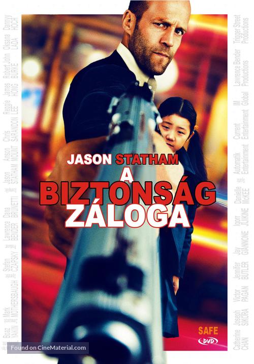 Safe - Hungarian DVD movie cover