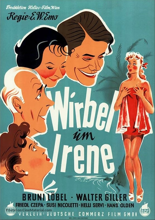 Irene in N&ouml;ten - German Movie Poster