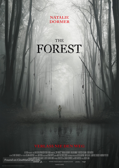 The Forest - German Movie Poster