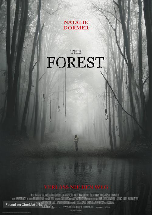 The Forest - German Movie Poster