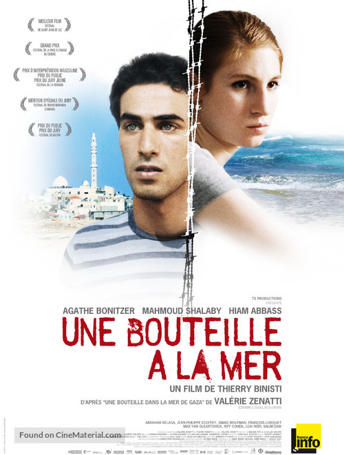 Une bouteille &agrave; la mer - French Movie Poster