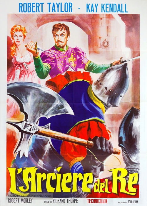 The Adventures of Quentin Durward - Italian Movie Poster