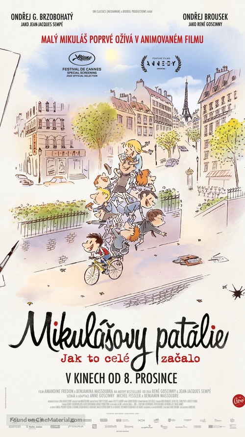 Le Petit Nicolas - Qu&#039;est-ce qu&#039;on attend pour &ecirc;tre heureux ? - Czech Movie Poster