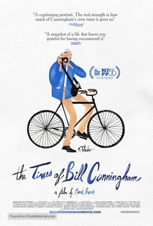 The Times of Bill Cunningham - Movie Poster