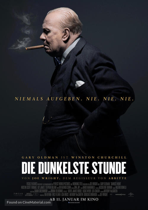 Darkest Hour - German Movie Poster