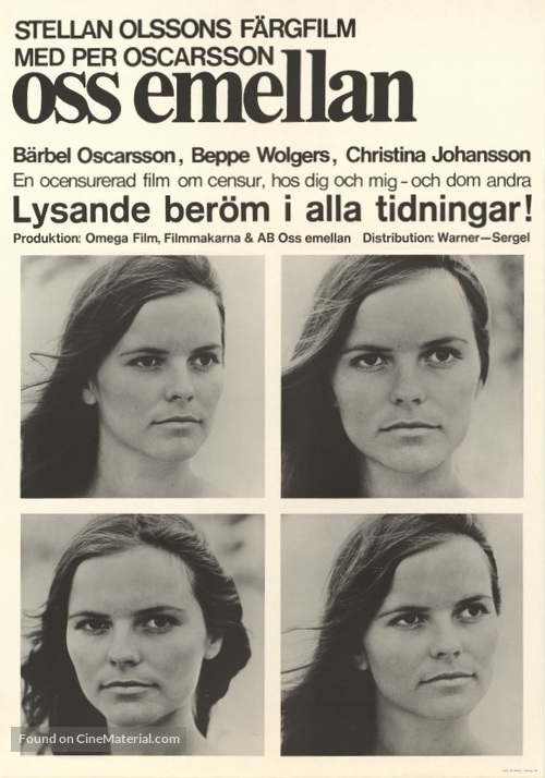 Oss emellan - Swedish Movie Poster