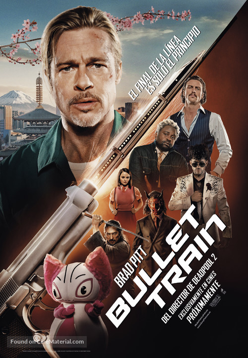 Bullet Train - Spanish Movie Poster