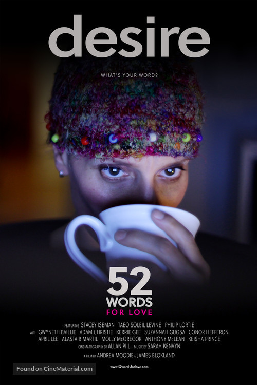 52 Words for Love - Canadian Movie Poster