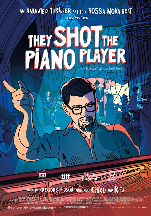 They Shot the Piano Player - Dutch Movie Poster