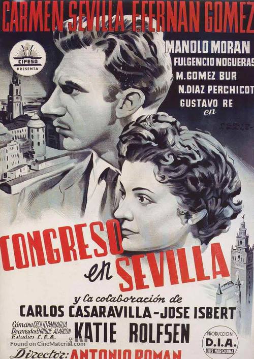 Congreso en Sevilla - Spanish Movie Poster