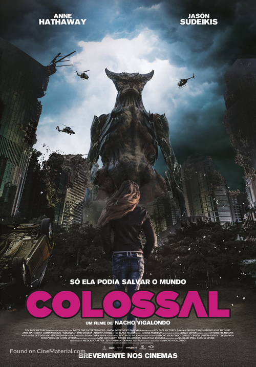 Colossal - Portuguese Movie Poster