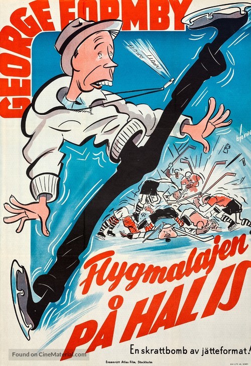 It&#039;s in the Air - Swedish Movie Poster