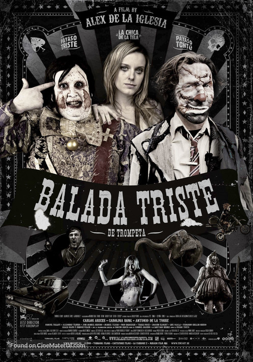 Balada triste de trompeta - Dutch Movie Poster