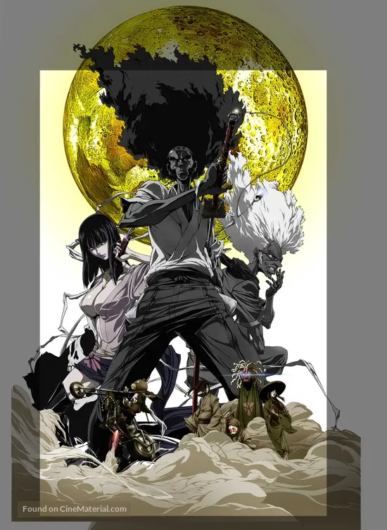 Afro Samurai: Resurrection - Japanese Key art