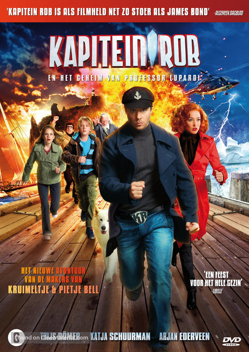 Kapitein Rob en het Geheim van Professor Lupardi - Dutch Movie Cover