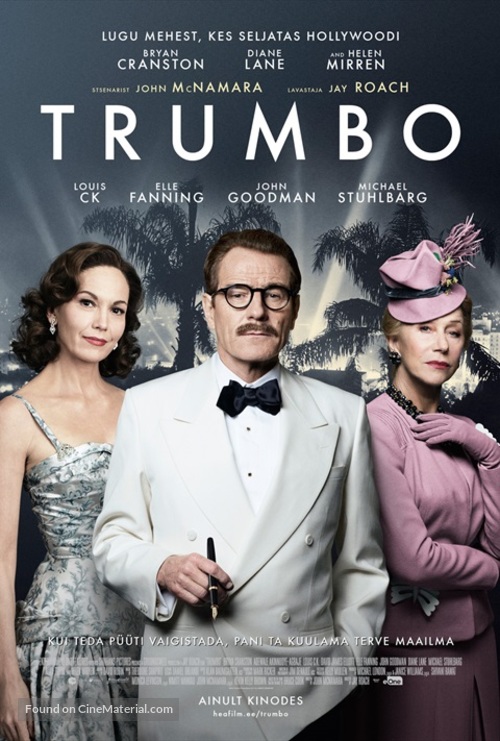 Trumbo - Estonian Movie Poster