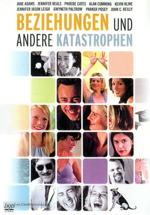 The Anniversary Party - German Movie Cover