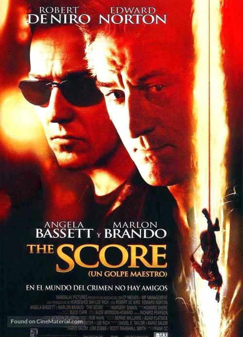 The Score - Spanish Movie Poster