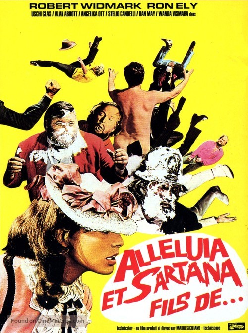 Alleluja e Sartana figli di... Dio - French Movie Poster