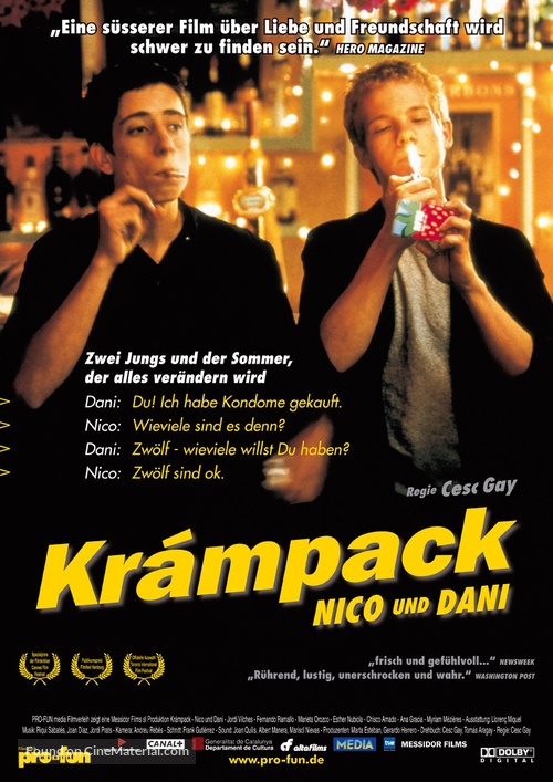 Kr&aacute;mpack - German Movie Poster