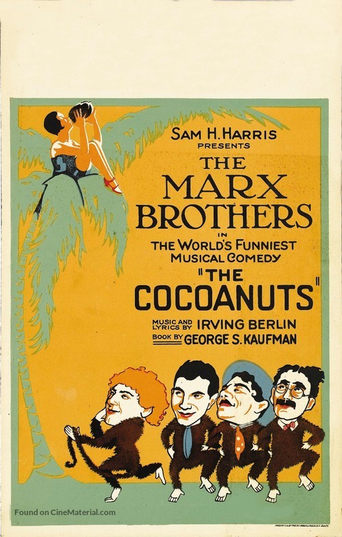 The Cocoanuts - Movie Poster