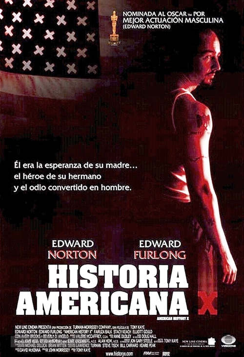 American History X - Mexican Movie Poster