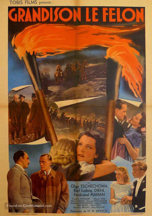 Der Fuchs von Glenarvon       - French Movie Poster