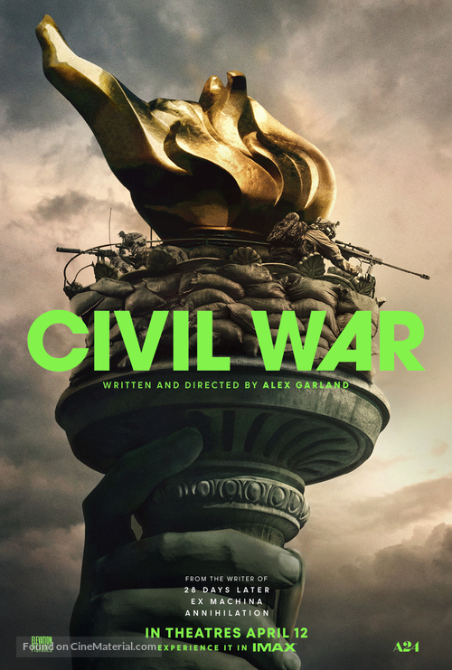 Civil War - Canadian Movie Poster