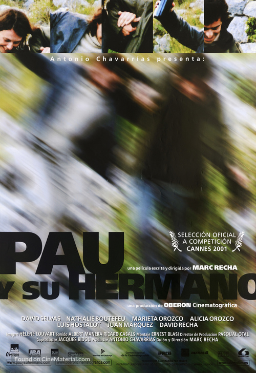 Pau i el seu germ&agrave; - Spanish Movie Poster