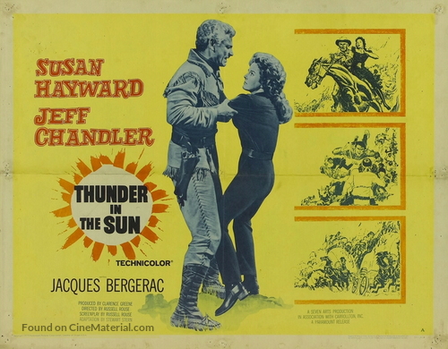 Thunder in the Sun - Movie Poster