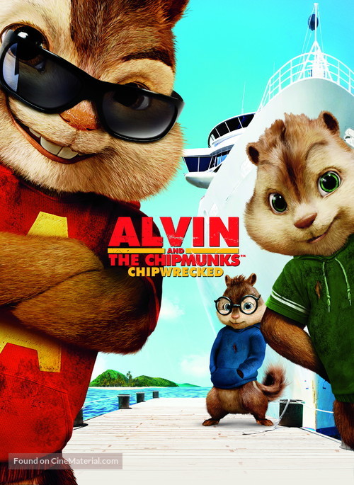 Alvin and the Chipmunks: Chipwrecked - Theatrical movie poster