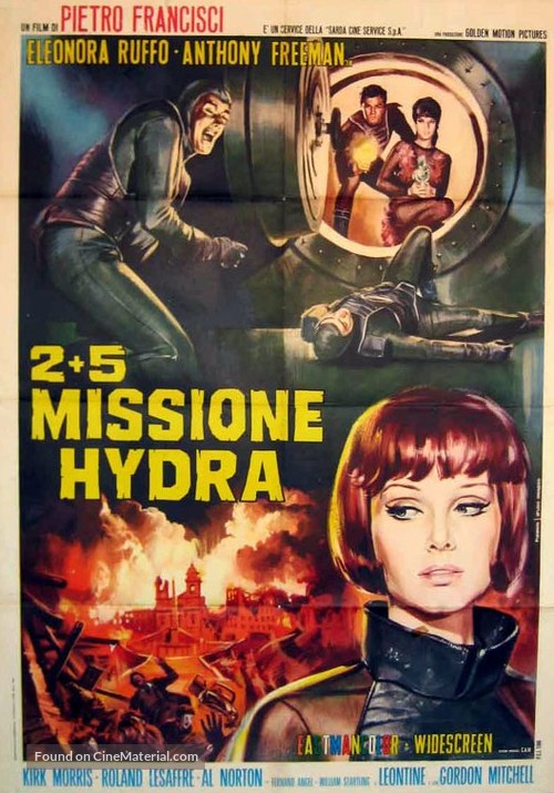 2+5: Missione Hydra - Italian Movie Poster