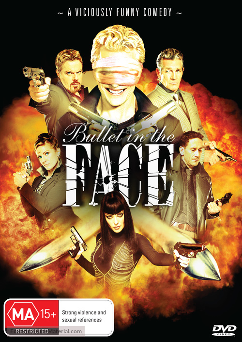 &quot;Bullet in the Face&quot; - Australian DVD movie cover