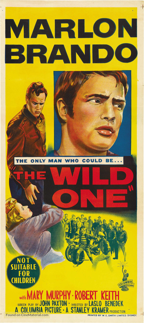 The Wild One - Australian Movie Poster