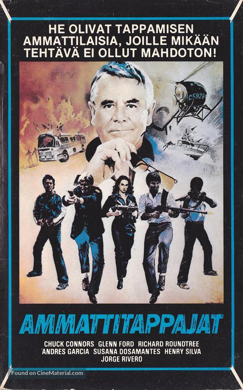 Day of the Assassin - Finnish VHS movie cover