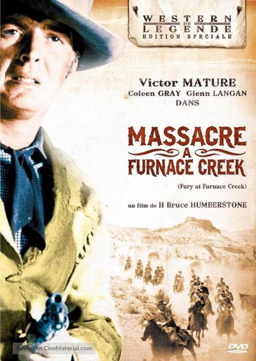 Fury at Furnace Creek - French Movie Cover