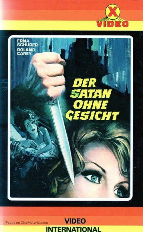 La bambola di Satana - German DVD movie cover
