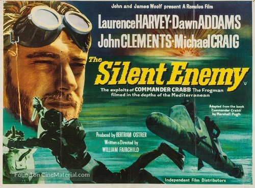 The Silent Enemy - British Movie Poster