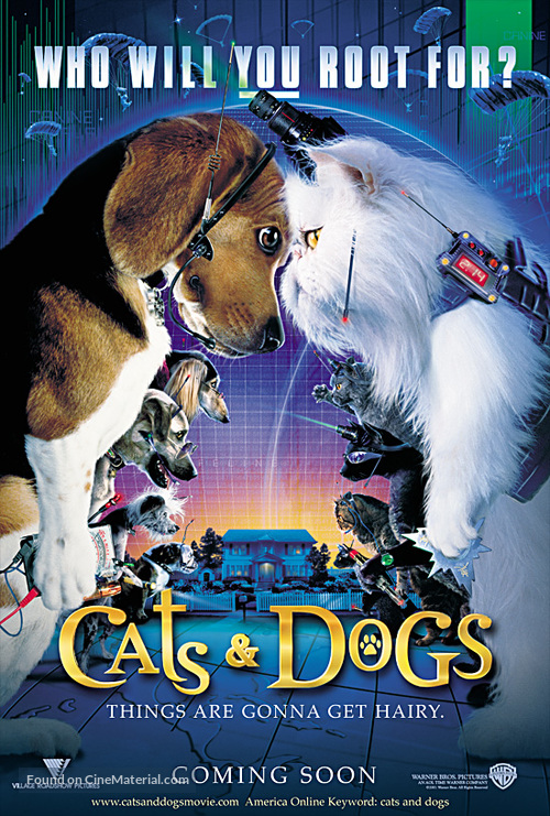 Cats &amp; Dogs - Movie Poster