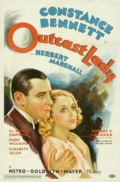 Outcast Lady - Movie Poster