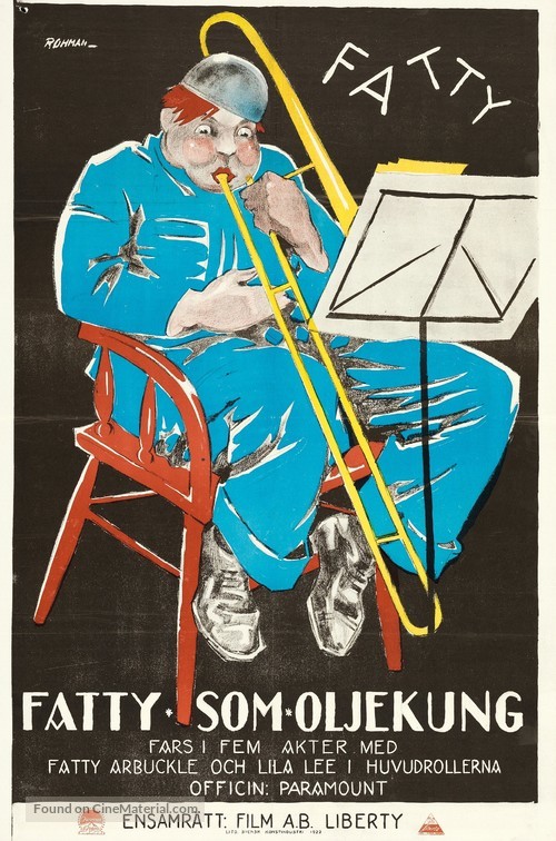 Gasoline Gus - Swedish Movie Poster