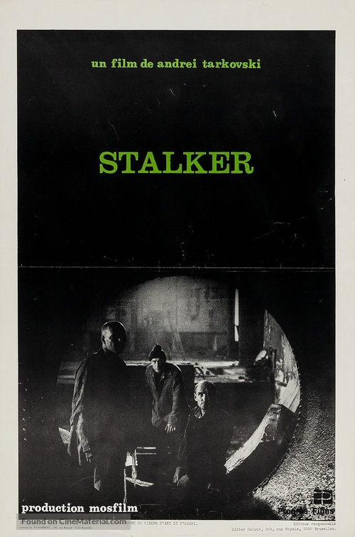 Stalker - Belgian Movie Poster