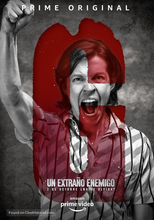 &quot;Un extra&ntilde;o enemigo&quot; - Mexican Movie Poster